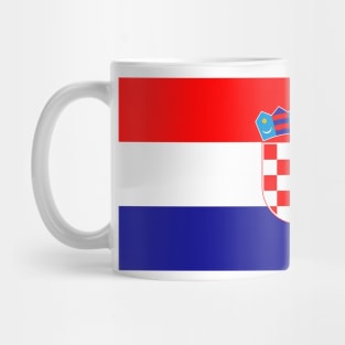 Republic of Croatia National Flag Mug